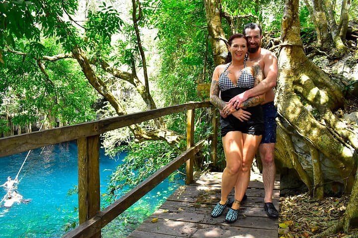 ATV, Cenote & Zipline Adventure from Cancun to Puerto Morelos photo 3