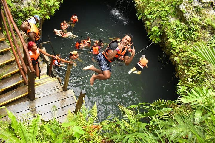 ATV, Cenote & Zipline Adventure from Cancun to Puerto Morelos photo 6