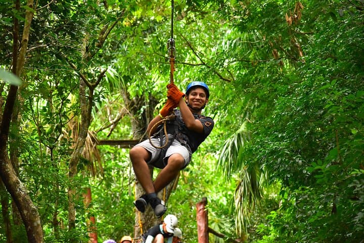 Mayan Jungle ATV, Zipline & Cenote Swim from Cancun photo 3