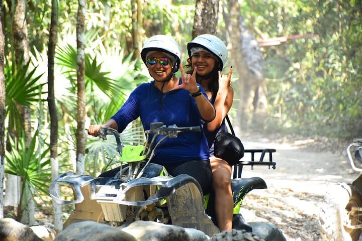 Mayan Jungle Adventure: ATV, Ziplines, Horseback & Cenote Swim near Puerto Morelos photo 2