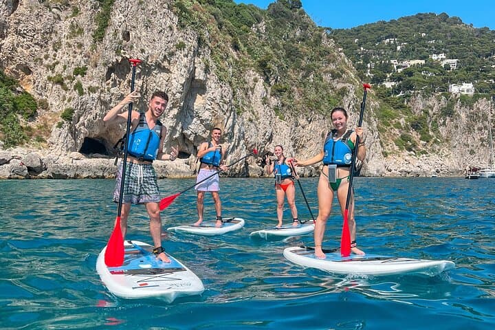 Stand-Up Paddle in Capri: Explore Caves, Faraglioni & Hidden Beaches photo 3