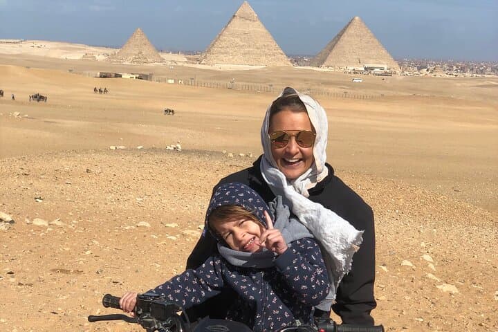 Quad Bike ATV Tour at the Giza Pyramids with Egyptian Tea photo 5