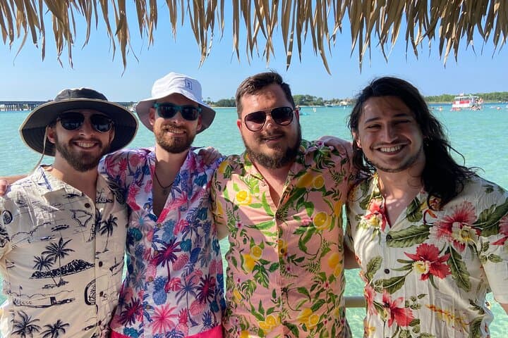 Destin Tiki Boat to Crab Island: 3-Hour Beach & Harbor Cruise photo 2