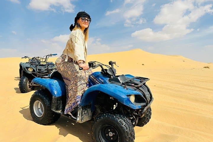 Evening Desert Safari in Abu Dhabi: Dune Bashing, Camel Rides & BBQ Under the Stars photo 2