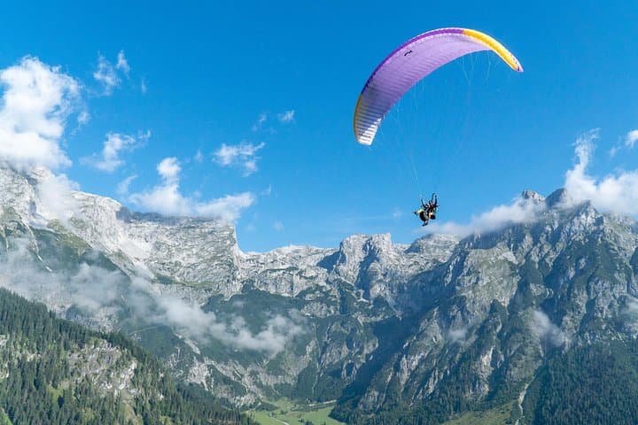 Tandem Paragliding from Mt Bischling in Werfenweng — Gondola-Access Flights over Hochkönig