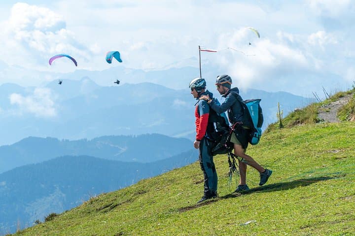 Tandem Paragliding from Mt Bischling in Werfenweng — Gondola-Access Flights over Hochkönig photo 4