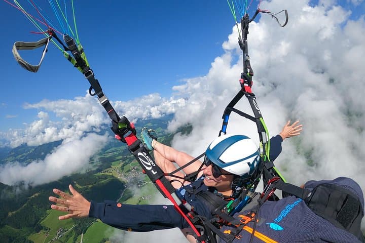 Tandem Paragliding from Mt Bischling in Werfenweng — Gondola-Access Flights over Hochkönig photo 3