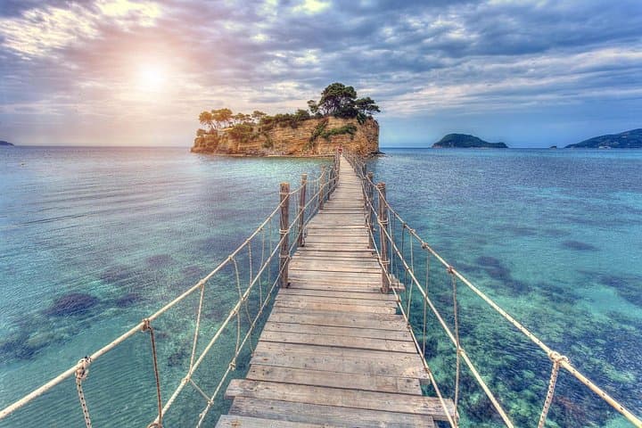 Zakynthos Marathonisi, Cameo Island & Keri Caves Glass-Bottom Boat Tour
