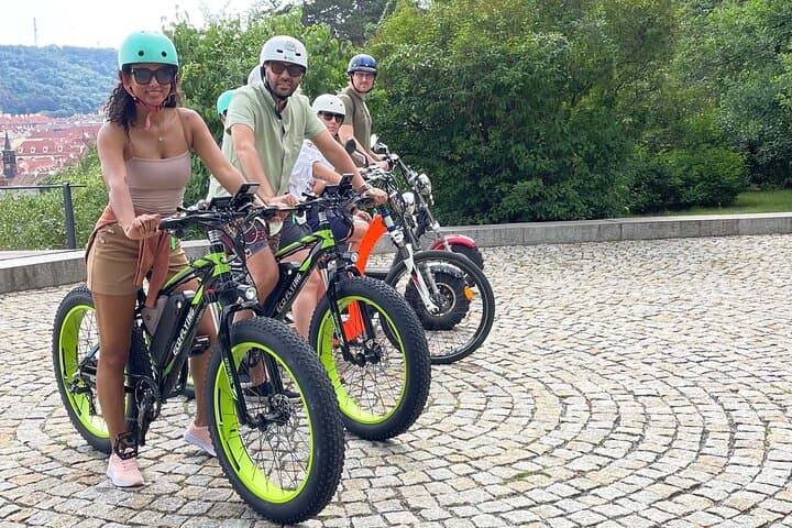 Prague Electric Fat Bike Rentals & Self-Guided Tours — Cobble-Friendly E-Bikes
