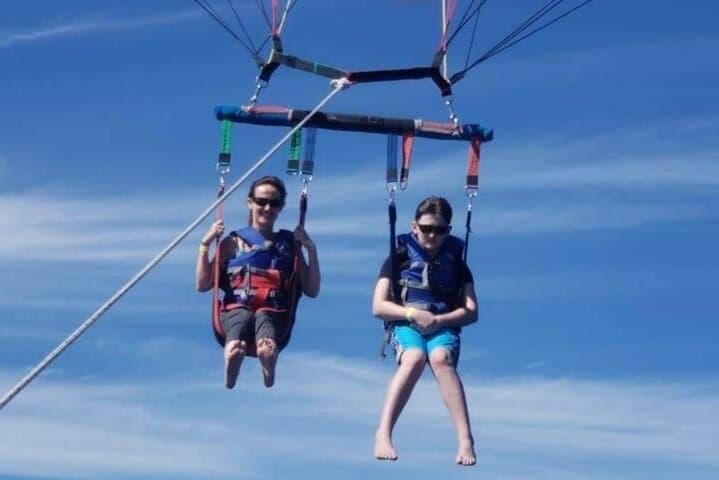 Private Parasailing Over West Bay Beach with Chocolate & Rum Tasting photo 6