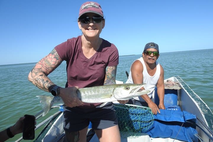 Barracuda Fishing Day in Cancun: Private Caribbean Reef Adventure