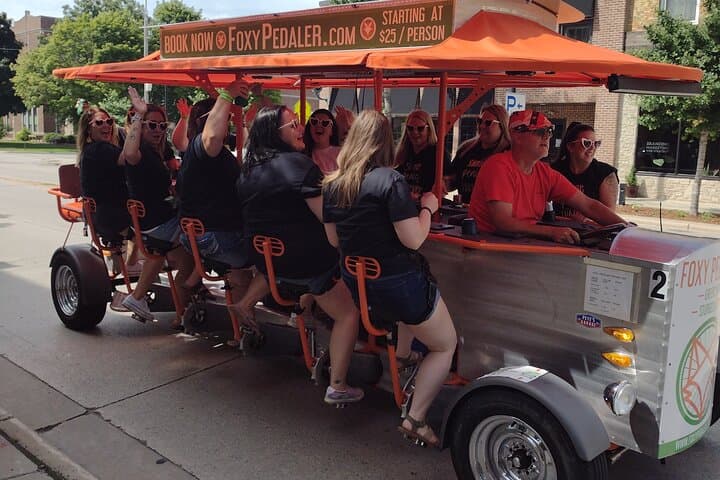 Pedal & Pour: Green Bay Party Bike Pub Tour photo 3