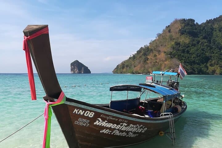 Krabi Four Islands Long-Tail Boat Tour: Poda, Tup, Chicken & Railay photo 2