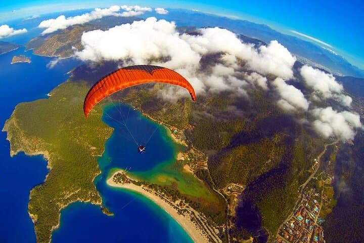Tandem Paragliding Over Oludeniz From Sarigerme With Babadag Beach Landing photo 4