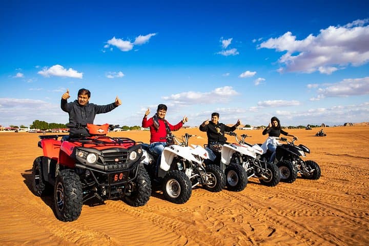 Sunrise Quad Bike Morning Desert Safari in Dubai photo 4