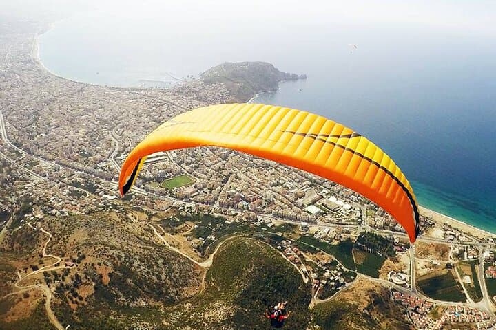 Paragliding Over Cleopatra Beach: Tandem Flight from Side, Turkey photo 5