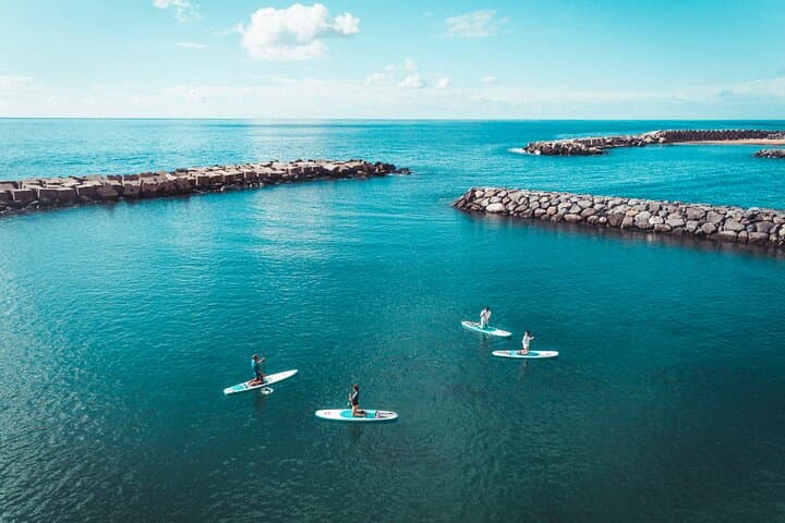 Private Stand-Up Paddle Lesson at Calheta Beach, Madeira