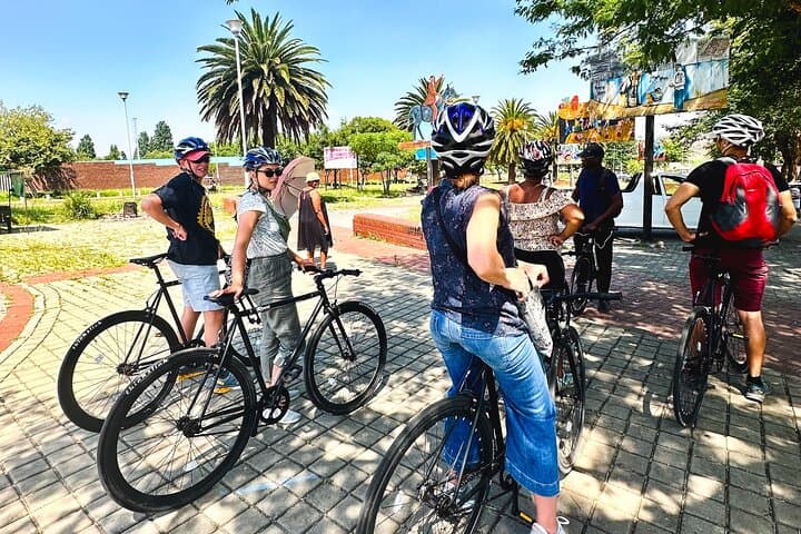 Ride Through Soweto: Guided Bicycle Tour to Mandela House and Hector Pietersen Museum