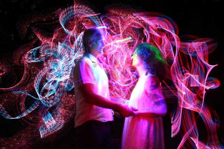 Hilo Bay Light-Painting Beach Session — Big Island Night Photography photo 6