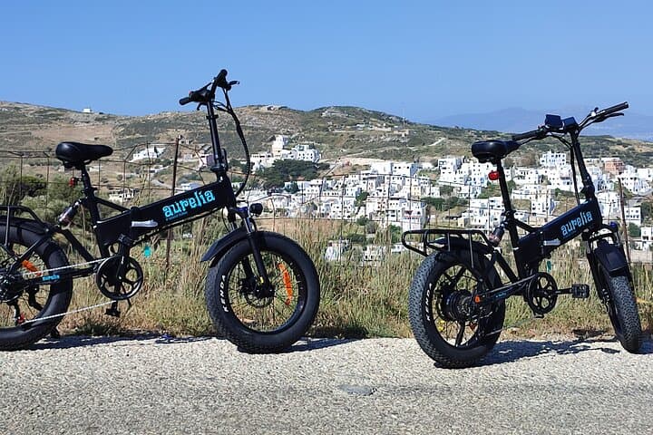 Naxos E‑Bike Tour: Melanes Valleys, Olive Press & Kouros Discovery photo 3