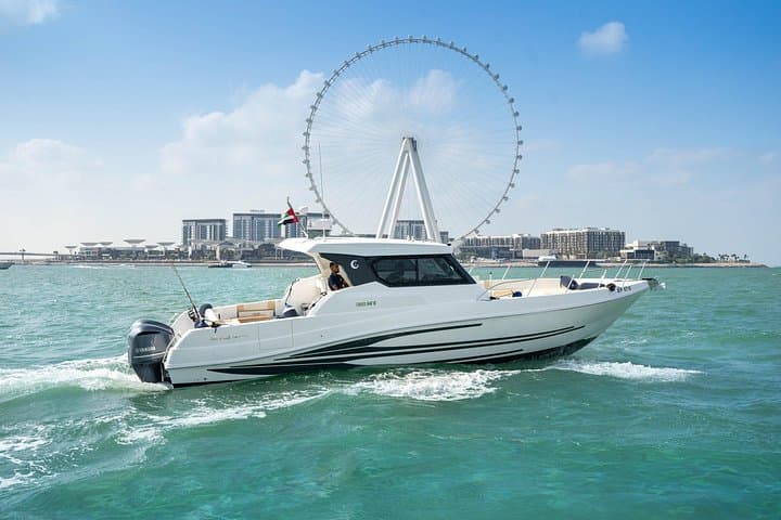 Dubai 36ft Private Yacht Charter: Marina, Palm & Burj Al Arab Cruise photo 1
