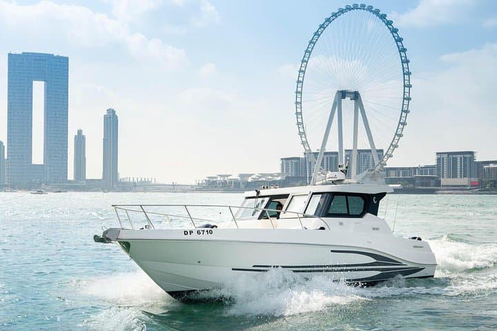 Dubai 36ft Private Yacht Charter: Marina, Palm & Burj Al Arab Cruise photo 3