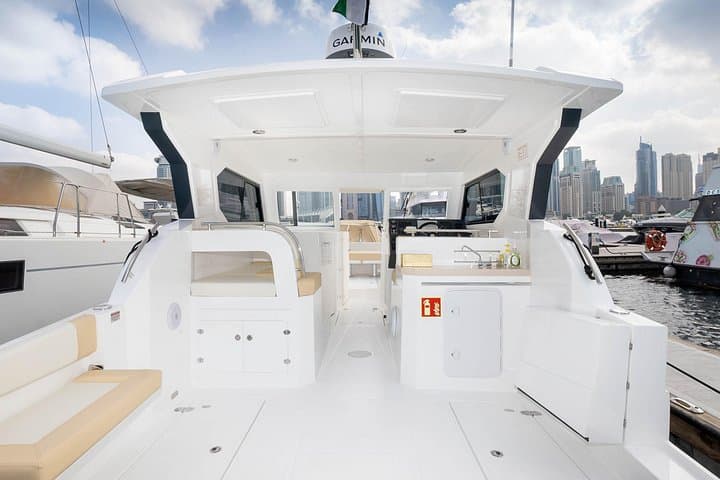 Dubai 36ft Private Yacht Charter: Marina, Palm & Burj Al Arab Cruise photo 4