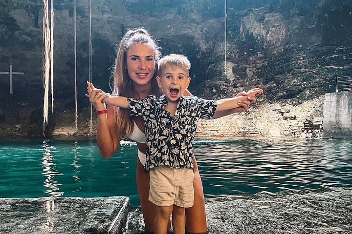 Chichen Itza, Ikkil & Hubiku: Day Tour from Riviera Maya with Cenote Swims and Valladolid photo 2