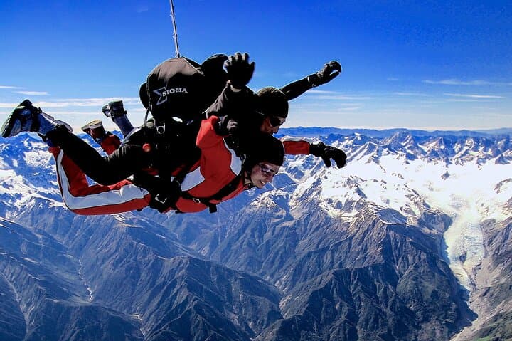 18,000ft Tandem Skydive over Franz Josef — NZ’s Highest Glacier Jump photo 2