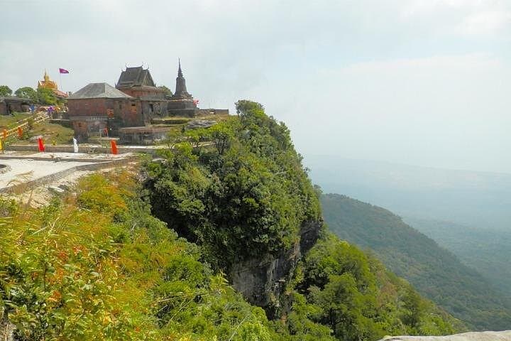Bokor Mountain Hill Station Day Tour from Kampot — Waterfall, Ruins & Lunch