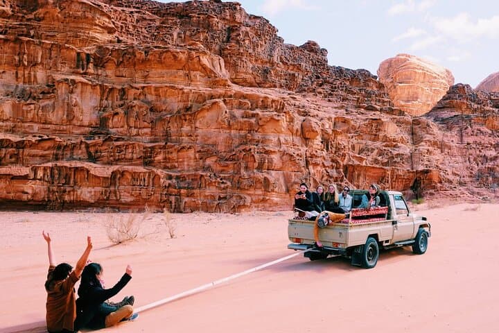 Wadi Rum Jeep & Camel Overnight: Bedouin Camp Half-Day Tour from Wadi Rum Village photo 3