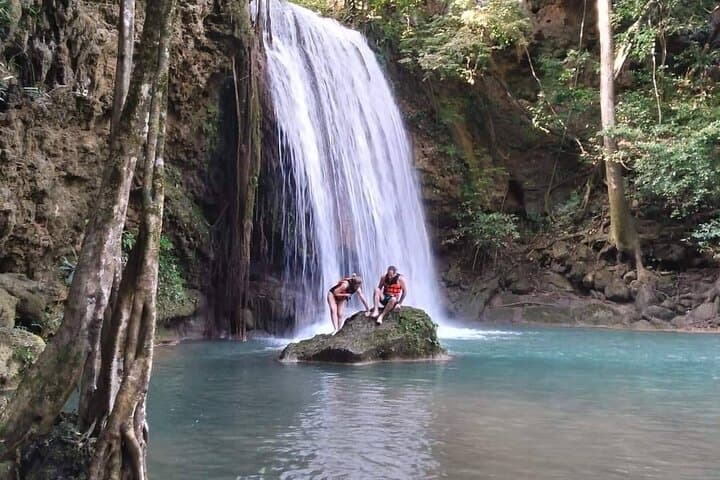 Kanchanaburi Day Trip: River Kwai Bridge & Erawan Falls Full-Day Tour photo 4