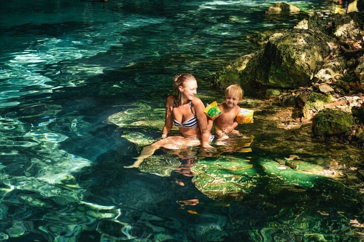 Cenote Cristalino: 1-Hour Underwater Photo Session in the Mayan Riviera photo 3