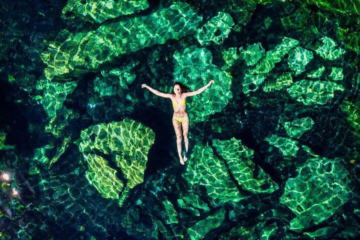 Cenote Cristalino: 1-Hour Underwater Photo Session in the Mayan Riviera photo 5