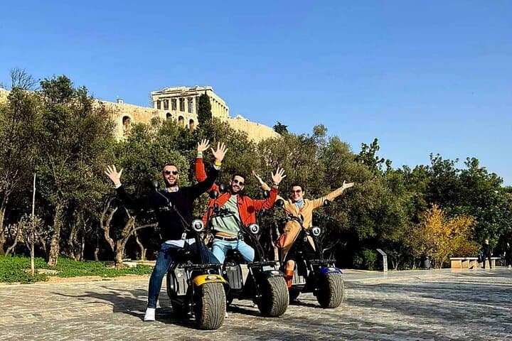 Athens E-scooter Tour: Glide the Acropolis & Historic Hills in 2 Hours photo 4