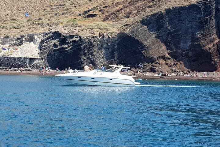 Santorini Private Cruise: 5-Hour Luxury BBQ, Swim & Hot Springs from Vlychada photo 6