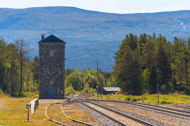 The Golden Train: Rauma Railway Through Romsdalen’s Trollveggen and Kylling Bridge photo 5