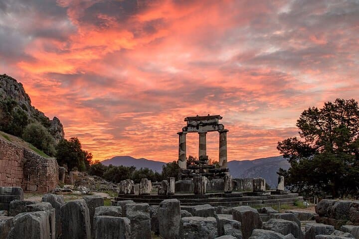 Delphi Day Trip from Athens: Temple of Apollo, Museum & Hosios Loukas Monastery photo 2