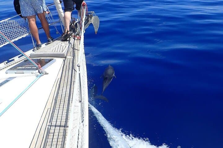 Private Full-Day Yacht Cruise from Naxos: Blue Lagoon, Rina Cave & Small Cyclades photo 2