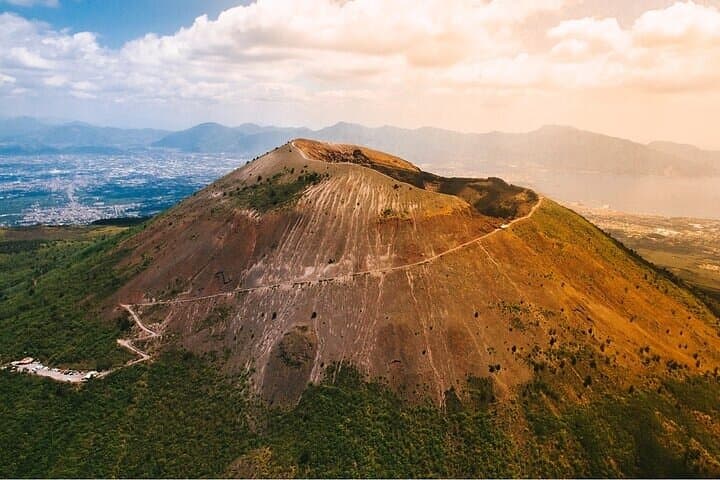 Half-Day Vesuvius Summit Hike from Naples — Drive, Crater Rim & Bay Views