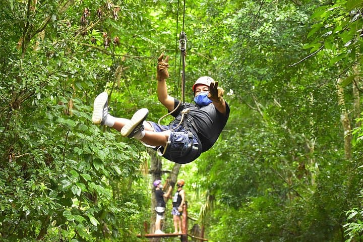Riviera Maya Jungle Combo: ATV, Horseback, Zipline & Cenote Adventure photo 5
