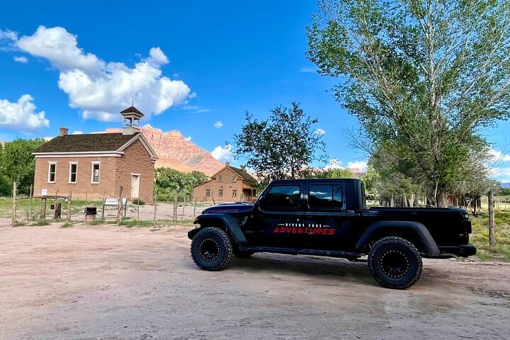 Exclusive Zion Jeep Tour & Grafton Ghost Town: Off-Road Views and History photo 1
