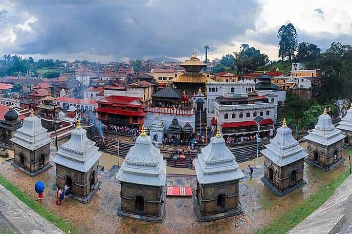 Kathmandu UNESCO Sites & Nagarkot Sunset: Boudhanath, Pashupatinath and Himalayan Views