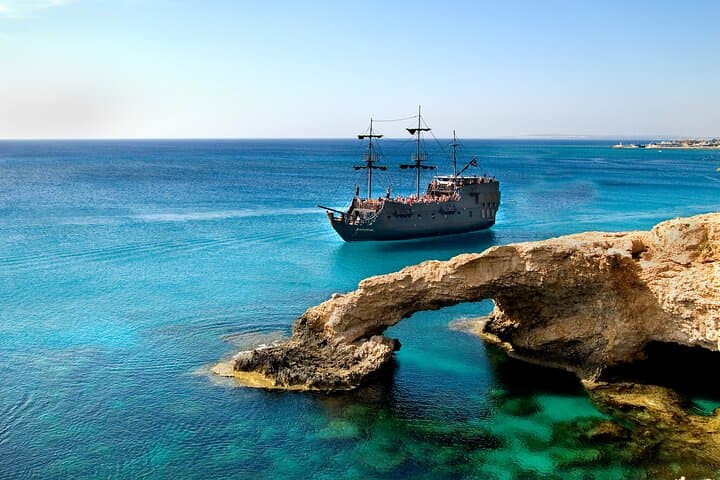 Black Pearl Pirate Cruise from Ayia Napa — 4-Hour Coastal Cruise, Swim & Snorkel