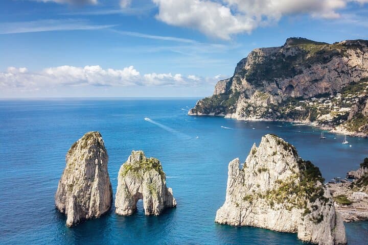 Private Capri Boat Tour from Sorrento: Blue Grotto, Faraglioni & Secluded Swim Stops photo 2