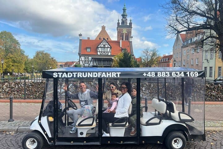 Gdańsk 2-Hour Electric Golf Cart City Tour — Live Guided Sightseeing photo 2
