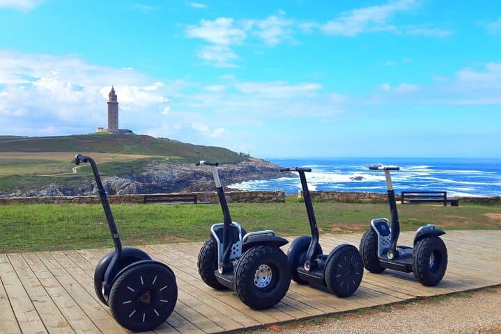 Segway Tour at the Tower of Hercules — Coastal Sculpture Park Ride in A Coruña