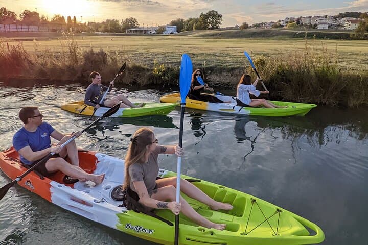 Split Sunset Kayak Tour — Stobreč Evening Paddle & Sea Caves photo 2