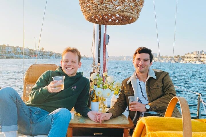 Private Newport Harbor Picnic Cruise on Lido Isle Sailboat photo 2