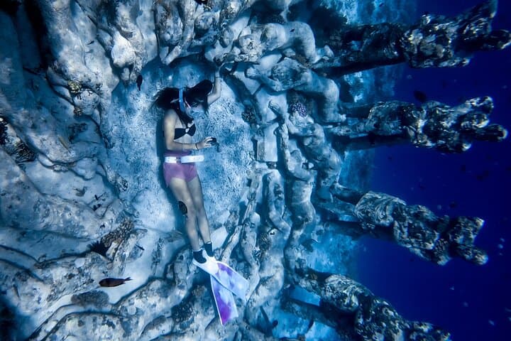 Snorkel with Turtles and Underwater Statues in the Gili Islands photo 4